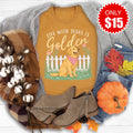 Life With Jesus is Golden Tee - Heather Toast - 15 product image 1