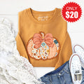Pumpkin Sweatshirt - Heather Toast - 20 product image 1
