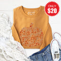 Pumpkin Sweatshirt - Heather Toast - 20 product image 1
