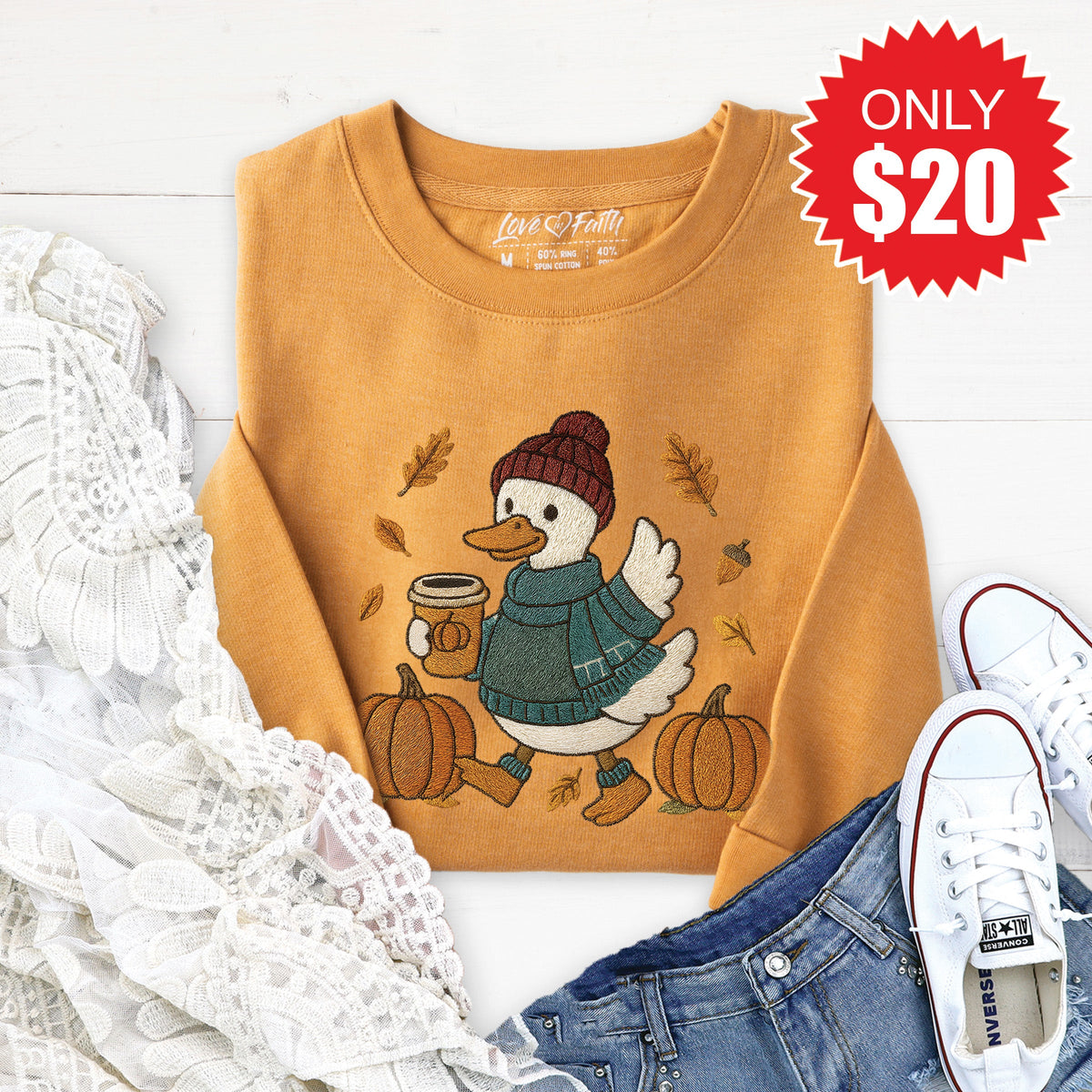 Bruh Its Fall Sweatshirt - Heather Toast - 20 product image 1