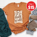 It's Fall Ya'll Tee - Heather Autumn - 15 product image 1
