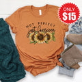 Not Perfect Just Forgiven Tee - Heather Autumn - 15 product image 1