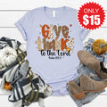 Give Thanks Tee - Heather Blue - 15 product image 1