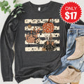 Pumpkins Long Sleeve - Heather Charcoal - 17 product image 1