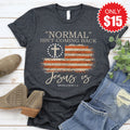 Normal Isn't Coming Back Tee - Heather Charcoal - 15 product image 1