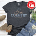 God's Country Tee - Heather Charcoal - 15 product image 1