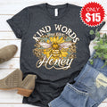 Kind Words Tee - Heather Charcoal - 15 product image 1
