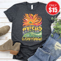 His Mercies Are New Tee - Heather Charcoal - 15 product image 1