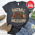 Football Hallelujah Tee - Heather Charcoal - 15 product image 1