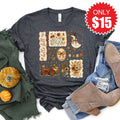 Hello Fall Tee - Heather Charcoal - 15 product image 1