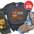 Give Thanks Tee - Heather Charcoal - 15 product image 1