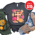 Cross Fall Tee - Heather Charcoal - 15 product image 1