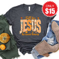 Fall For Jesus Tee - Heather Charcoal - 15 product image 1