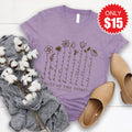 Fruit Of The Spirit V-Neck - Heather Deep Purple - 15