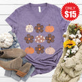 Fall V-Neck - Heather Deep Purple - 15