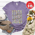 Everything Hallelujah V-Neck - Heather Deep Purple - 15
