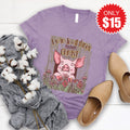 I Can Do All Things V-Neck - Heather Deep Purple - 15