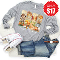 Fall Vibes Long Sleeve - Heather Grey - 17 product image 1