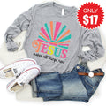 Jesus Makes All Things New Long Sleeve - Heather Grey - 17 product image 1