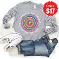 Sisters In Christ Long Sleeve - Heather Grey - 17 product image 1