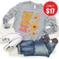 Kind Words Are Like Honey Long Sleeve - Heather Grey - 17 product image 1
