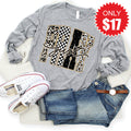 Just Pray Long Sleeve - Heather Grey - 17 product image 1