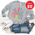 Jesus Makes All Things New Long Sleeve - Heather Grey - 17 product image 1