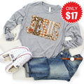 Jesus Long Sleeve - Heather Grey - 17 product image 1