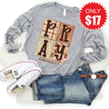 Pray Long Sleeve - Heather Grey - 17 product image 1