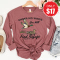 Under His Wings Long Sleeve - Heather Mauve - 17 product image 1
