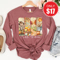 Fall Vibes Long Sleeve - Heather Mauve - 17 product image 1