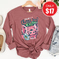 I Choose Joy Long Sleeve - Heather Mauve - 17 product image 1