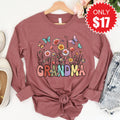Grandma Long Sleeve - Heather Mauve - 17 product image 1