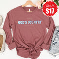 God's Country Long Sleeve - Heather Mauve - 17 product image 1