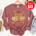 God Is Good Long Sleeve - Heather Mauve - 17 product image 1