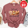 Just a Girl Long Sleeve - Heather Mauve - 17 product image 1