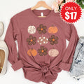 Fall Long Sleeve - Heather Mauve - 17 product image 1