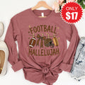 Football Hallelujah Long Sleeve - Heather Mauve - 17 product image 1