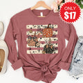 Pumpkins Long Sleeve - Heather Mauve - 17 product image 1