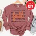 Fall Long Sleeve - Heather Mauve - 17 product image 1