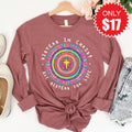 Sisters In Christ Long Sleeve - Heather Mauve - 17 product image 1