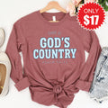 God's Country Long Sleeve - Heather Mauve - 17 product image 1