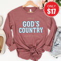 God's Country Long Sleeve - Heather Mauve - 17 product image 1
