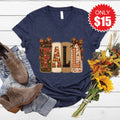 Fall V-Neck - Heather Navy - 15