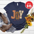 Joy V-Neck - Heather Navy - 15