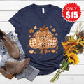 God Is Good V-Neck - Heather Navy - 15
