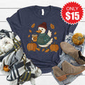 Bruh Its Fall Tee - Heather Navy - 15 product image 1