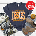 Fall For Jesus Tee - Heather Navy - 15 product image 1