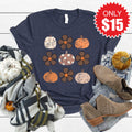 Fall Tee - Heather Navy - 15 product image 1