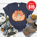 Pumpkin Tee - Heather Navy - 15 product image 1